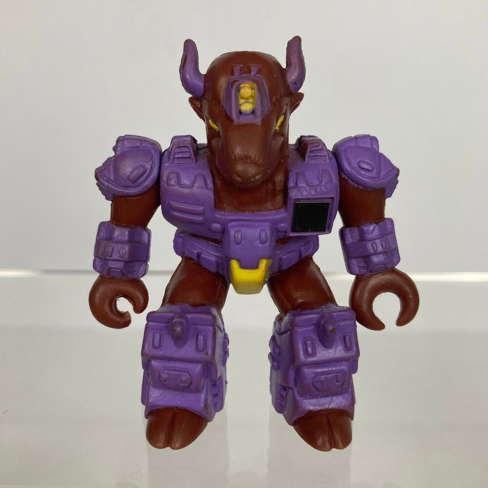 Vintage 1986 Takara Hasbro Battle Beasts Series 1 #25 Bloodthirsty Bison Figure